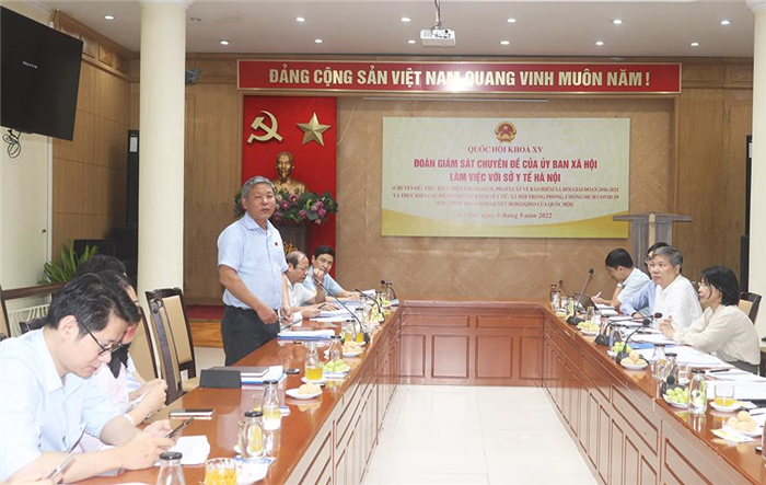 Đề nghị xem xét tháo gỡ khó khăn, vướng mắc cho ngành y tế