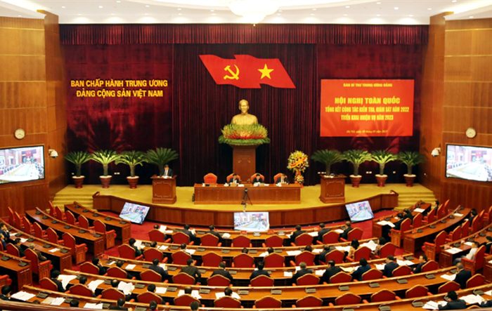 Triển khai nhiệm vụ kiểm tra, giám sát của Đảng năm 2023