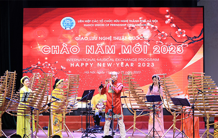 Chương trình Giao lưu nghệ thuật quốc tế "Chào năm mới 2023"