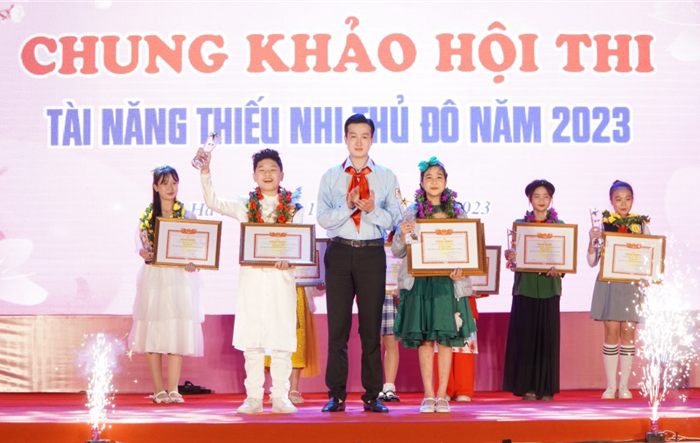 Ấn tượng đêm chung khảo Hội thi "Tài năng thiếu nhi Thủ đô" năm 2023