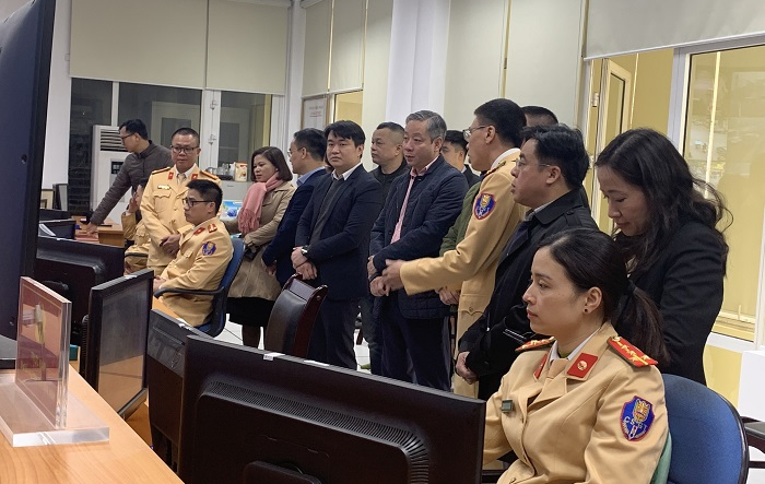 Các Ban HĐND thành phố khảo sát công tác bảo đảm trật tự an toàn giao thông dịp Tết