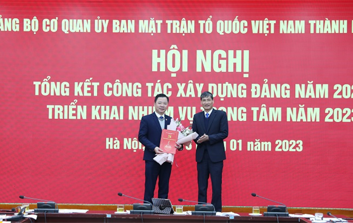 Đảng bộ Cơ quan Ủy ban MTTQ Việt Nam thành phố Hà Nội tổng kết công tác xây dựng Đảng năm 2022