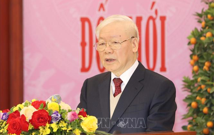 Tổng Bí thư: Nỗ lực phấn đấu xây dựng đất nước ngày càng phồn vinh, hạnh phúc