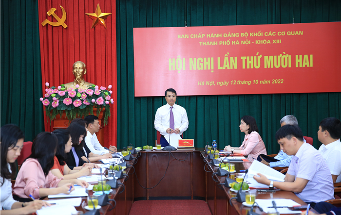  Đảng uỷ Khối các cơ quan thành phố: Đổi mới phương pháp chỉ đạo, điều hành đóng góp tích cực vào kết quả chung của thành phố