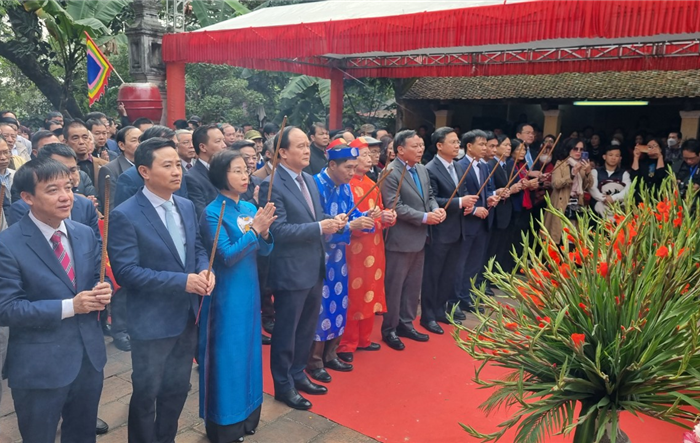 Trang trọng tổ chức Lễ giỗ Anh hùng dân tộc  Bố Cái Đại Vương Phùng Hưng