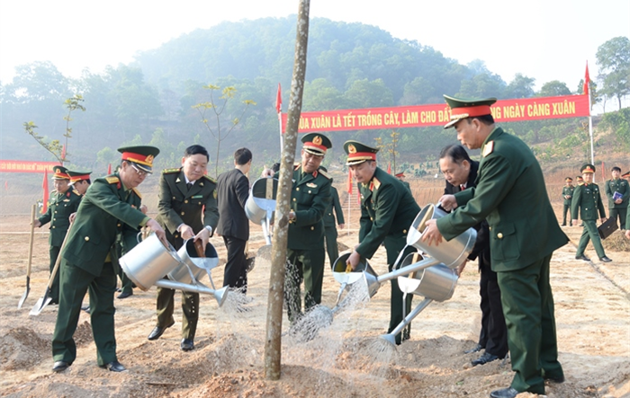 Bộ Tư lệnh Thủ đô phát động “Tết trồng cây đời đời nhớ ơn Bác Hồ” Xuân Quý Mão năm 2023