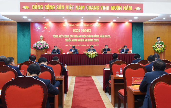 Triển khai nhiệm vụ công tác ngành Nội chính Đảng năm 2023