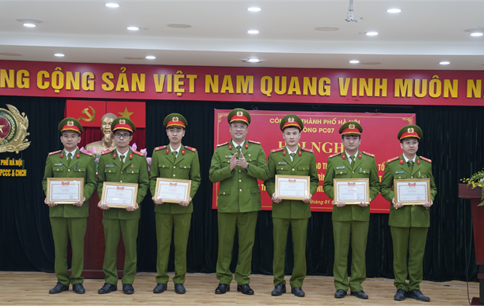 Cảnh sát Phòng cháy chữa cháy và Cứu nạn cứu hộ thành phố phát động phong trào thi đua “Vì An ninh Tổ quốc” năm 2023