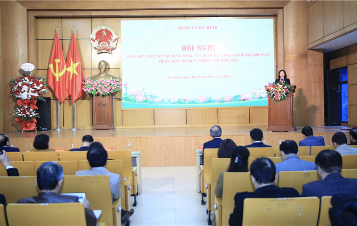 Quận ủy Ba Đình tiếp tục đổi mới, nâng cao chất lượng lãnh đạo, triển khai toàn diện các nhiệm vụ