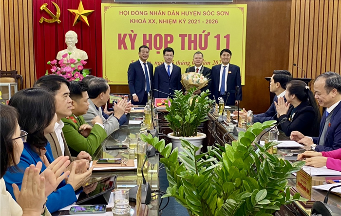Phó Bí thư Thường trực Huyện ủy Sóc Sơn được bầu làm Chủ tịch HĐND huyện nhiệm kỳ 2021-2026