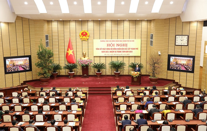 Tổng kết công tác HĐND các cấp thành phố Hà Nội năm 2022