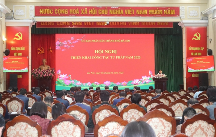 Hội nghị triển khai công tác tư pháp năm 2023