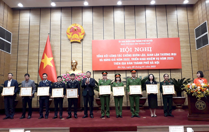 Ban Chỉ đạo chống buôn lậu, gian lận thương mại và hàng giả thành phố triển khai nhiệm vụ năm 2023