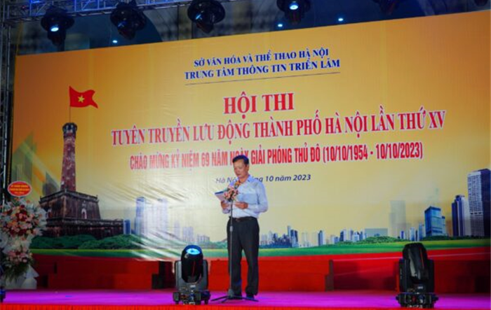 Khai mạc Hội thi Tuyên truyền lưu động thành phố Hà Nội lần thứ XV năm 2023