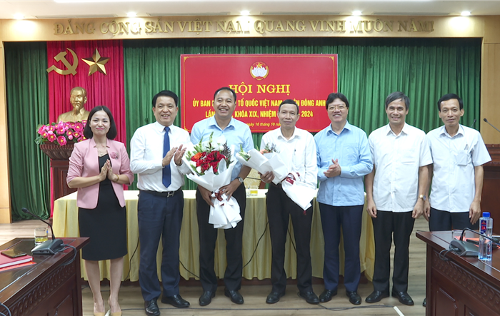 Uỷ ban MTTQ Việt Nam huyện Đông Anh kiện toàn chức danh Phó Chủ tịch Uỷ ban MTTQ huyện