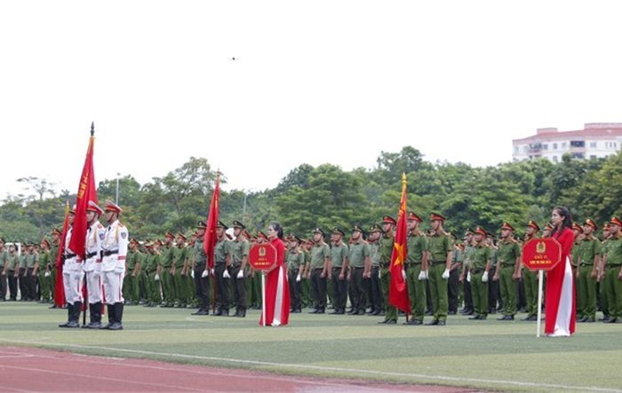 Công an thành phố Hà Nội: Sôi nổi Hội thi Điều lệnh, quân sự, võ thuật CAND năm 2023