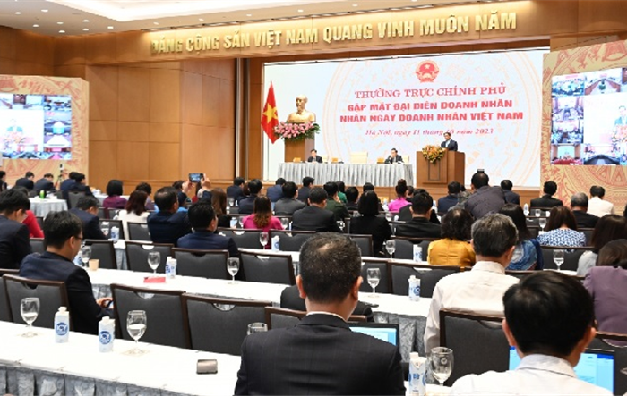 Thủ tướng Chính phủ Phạm Minh Chính: Đảng, Nhà nước, Nhân dân luôn là điểm tựa và luôn tin tưởng đội ngũ doanh nhân
