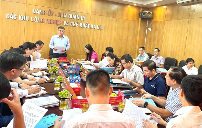 Hội nghị lần thứ 14 Ban Chấp hành Đảng bộ các khu công nghiệp và chế xuất Hà Nội lần thứ XIV nhiệm kỳ 2020-2025
