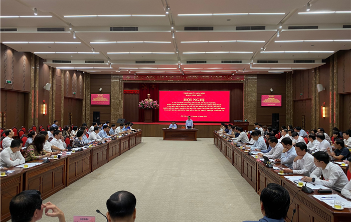 Ban Tổ chức Thành ủy lấy ý kiến vào 2 dự thảo văn bản về công tác cán bộ