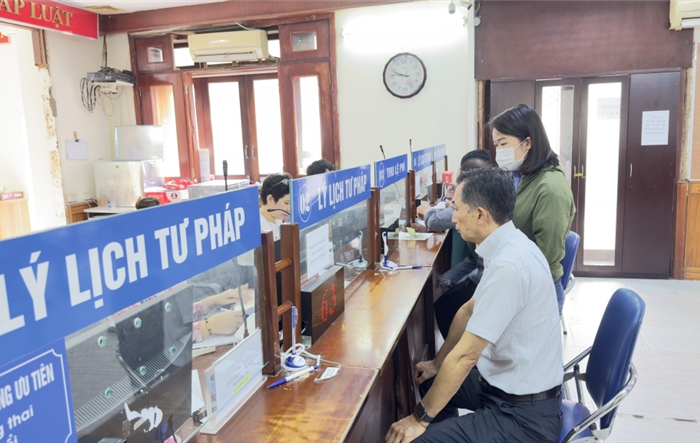 Đẩy mạnh cải cách hành chính cấp Phiếu Lý lịch tư pháp tạo thuận lợi cho người dân, doanh nghiệp