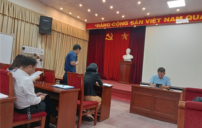 Chi bộ Ban Quản lý dự án phát triển Điện lực Hà Nội sơ kết công tác Đảng 9 tháng đầu năm 2023