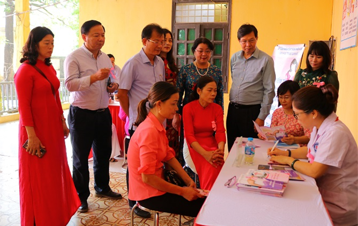 Chương trình truyền thông tư vấn và khám tầm soát, phát hiện sớm ung thư vú, ung thư cổ tử cung năm 2023