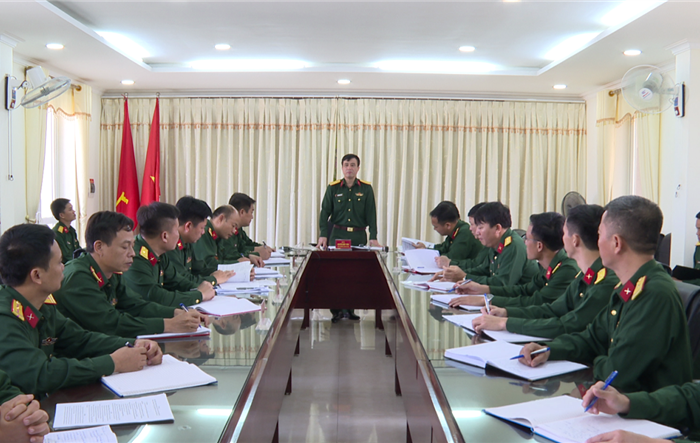 Ban CHQS huyện Mỹ Đức: Tiếp tục duy trì hiệu quả công tác xây dựng nền nếp chính quy, rèn luật kỷ luật, xây dựng nội bộ đoàn kết