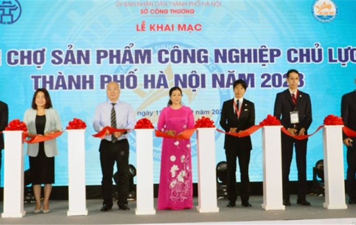 Khai mạc “Hội chợ sản phẩm công nghiệp chủ lực thành phố Hà Nội năm 2023”