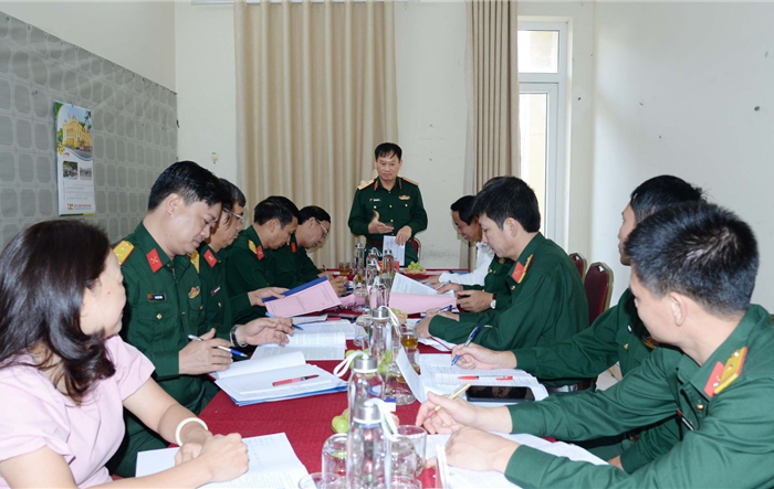 Ban CHQS quận Cầu Giấy: Thực hiện tốt công tác giáo dục, rèn luyện, xây dựng Đảng bộ Quân sự quận trong sạch vững mạnh