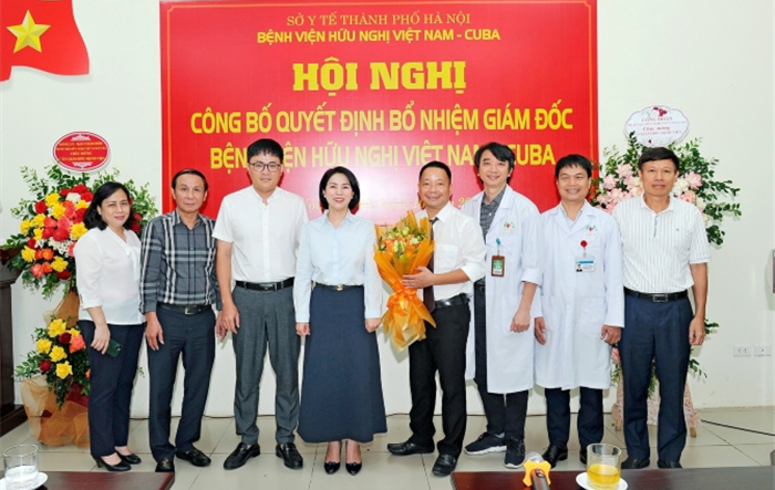 Công bố Quyết định bổ nhiệm Giám đốc Bệnh viện Hữu nghị Việt Nam - Cu Ba