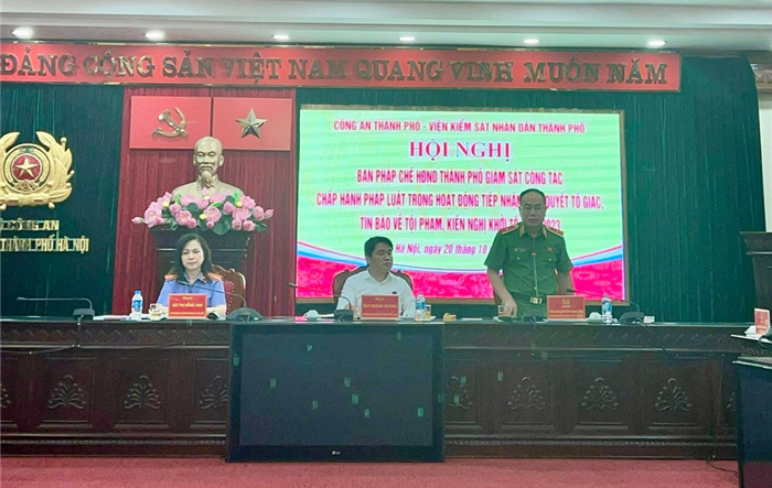 Thực hiện nghiêm túc, hiệu quả việc tiếp nhận, giải quyết, kiểm sát việc giải quyết tố giác tin báo tội phạm, kiến nghị khởi tố