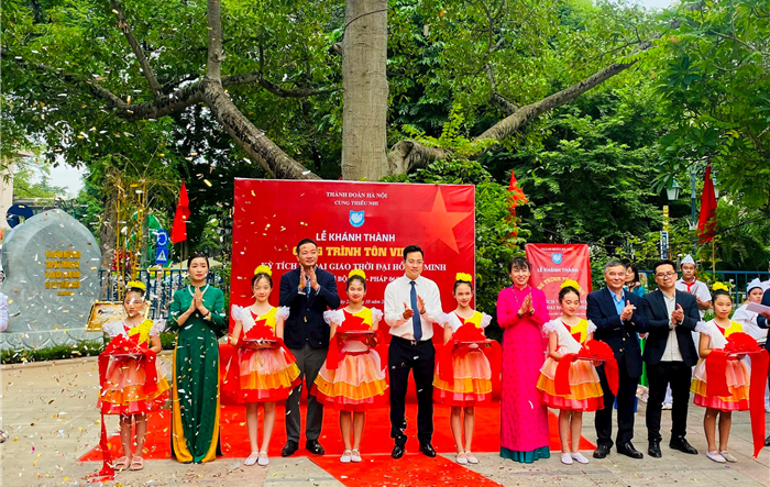 Lễ khánh thành “Công trình tôn vinh kỳ tích ngoại giao thời đại Hồ Chí Minh”