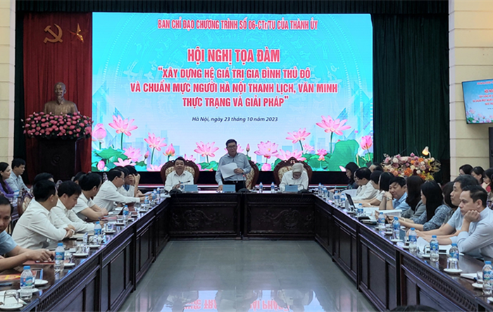 Xây dựng hệ giá trị gia đình Thủ đô