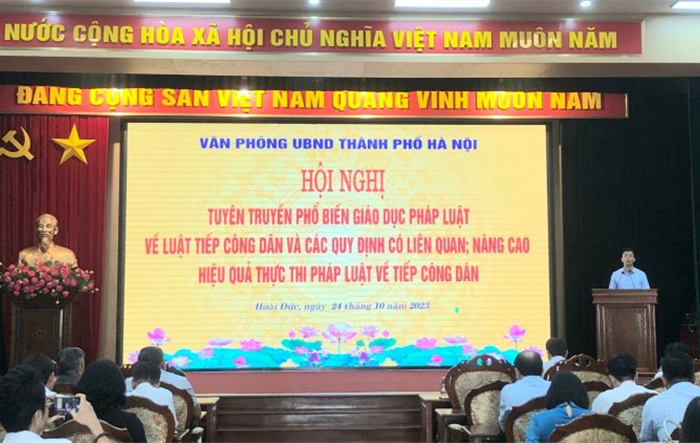 Tăng cường tuyên truyền phổ biến giáo dục pháp luật về tiếp công dân