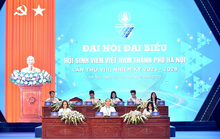 Khai mạc Đại hội Hội Sinh viên Việt Nam thành phố lần thứ VIII, nhiệm kỳ 2023 - 2028
