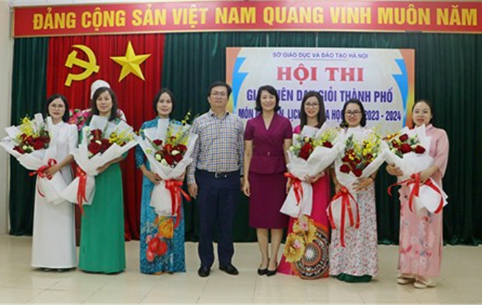 Hội thi giáo viên dạy giỏi thành phố cấp THCS năm học 2023-2024 các môn Ngữ văn, Lịch sử và Hóa học