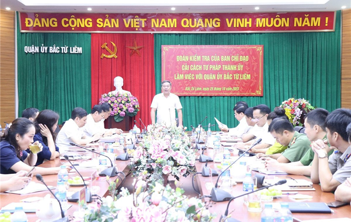 Quận Bắc Từ Liêm cần đẩy mạnh và đa dạng hóa công tác thông tin, tuyên truyền, phổ biến, giáo dục pháp luật