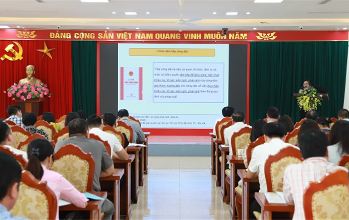 Hơn 150 đại biểu tham dự hội nghị tuyên truyền, phổ biến giáo dục pháp luật về tiếp công dân 