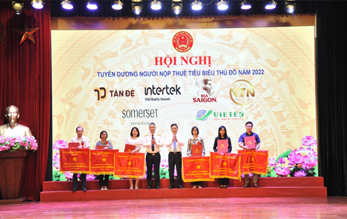 Cục thuế Hà Nội vinh danh 260 doanh nghiệp, người nộp thuế tiêu biểu năm 2022