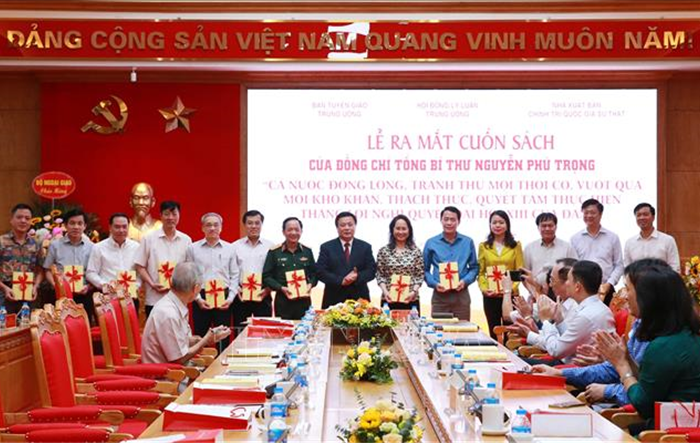 Cuốn sách của Tổng Bí thư: Phát huy sức mạnh đoàn kết thúc đẩy phát triển kinh tế - xã hội