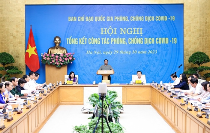 Thủ tướng Chính phủ Phạm Minh Chính chủ trì hội nghị tổng kết công tác phòng, chống dịch Covid-19