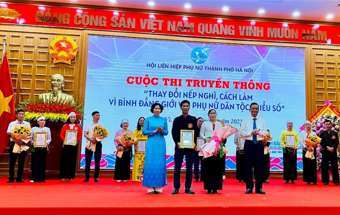 Cuộc thi truyền thông “Thay đổi nếp nghĩ, cách làm vì bình đẳng giới với phụ nữ dân tộc thiểu số”