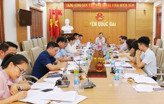 Huyện Quốc Oai giám sát triển khai thực hiện phân cấp quản lý nhà nước