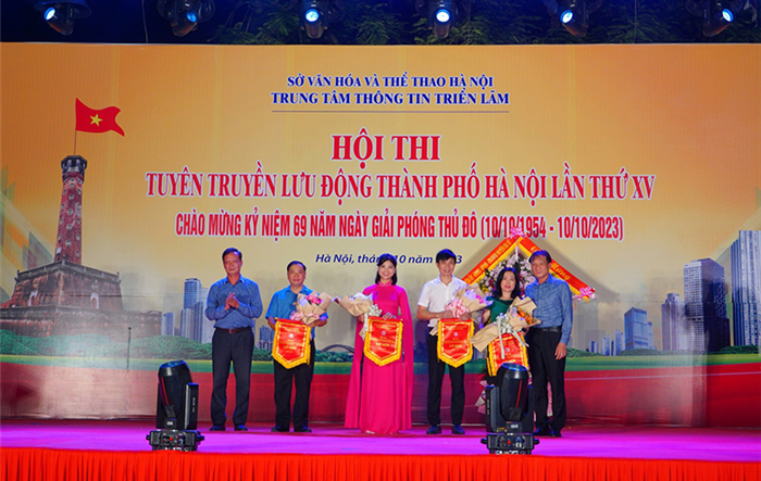  Hội thi tuyên truyền lưu động thành phố Hà Nội lần thứ XV tại cụm thi số 4