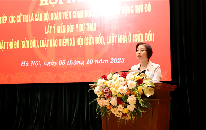 Lấy ý kiến cán bộ Công đoàn, người lao động để chỉnh sửa các dự thảo Luật