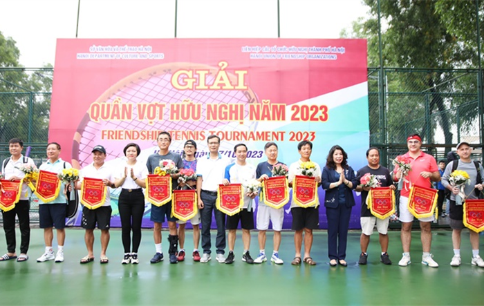 Khai mạc Giải Quần vợt hữu nghị năm 2023