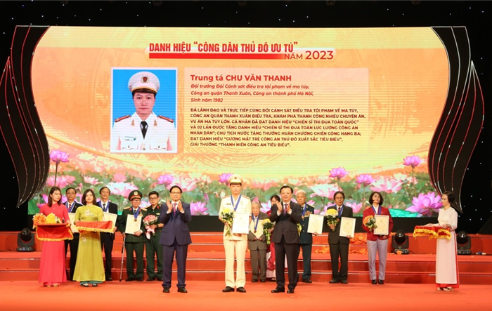 Tôn vinh 10 “Công dân Thủ đô ưu tú” và 858 điển hình tiên tiến, "Người tốt, việc tốt" năm 2023