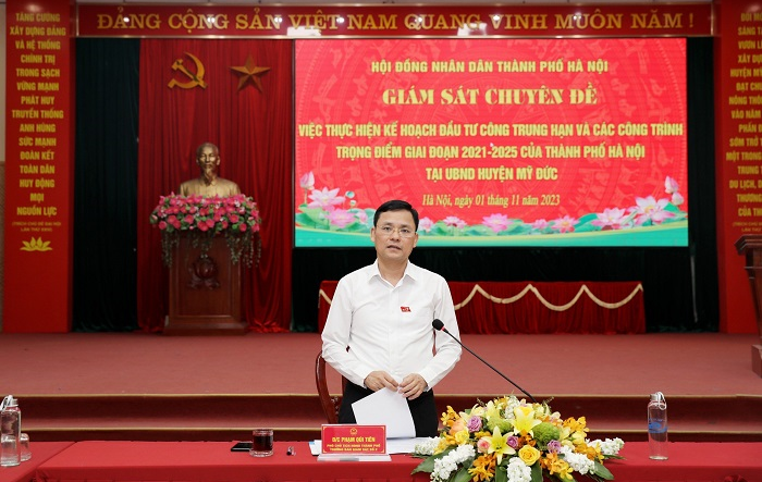 Huyện Mỹ Đức còn nhiều khó khăn về vốn cho dự án đầu tư công