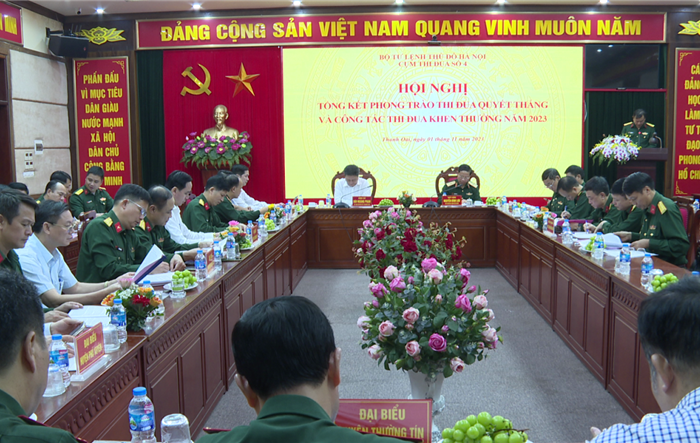 Cụm thi đua số 4, Bộ Tư lệnh Thủ đô: Tiếp tục đa dạng hóa các hoạt động thi đua, tạo kết quả đột phá trong thực hiện nhiệm vụ