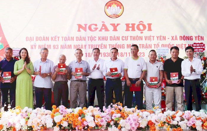 Ngày hội Đại đoàn kết toàn dân tộc xã Đông Yên (huyện Quốc Oai) gắn kết toàn dân